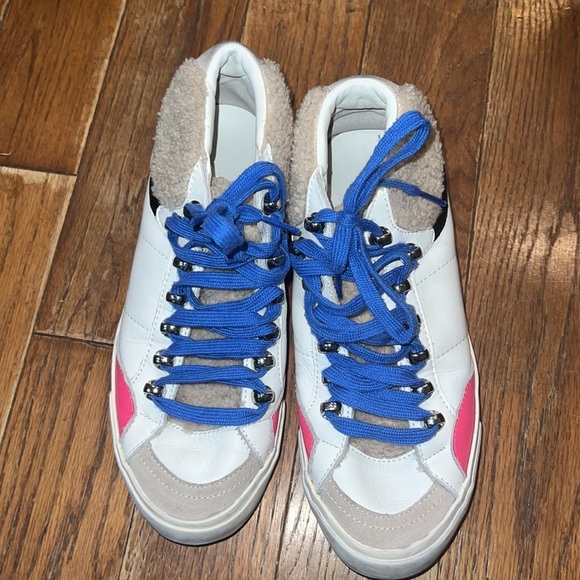 Marc Fisher LTD MLMerin Faux Fur Mid-Top Sneakers - Picture 4 of 7